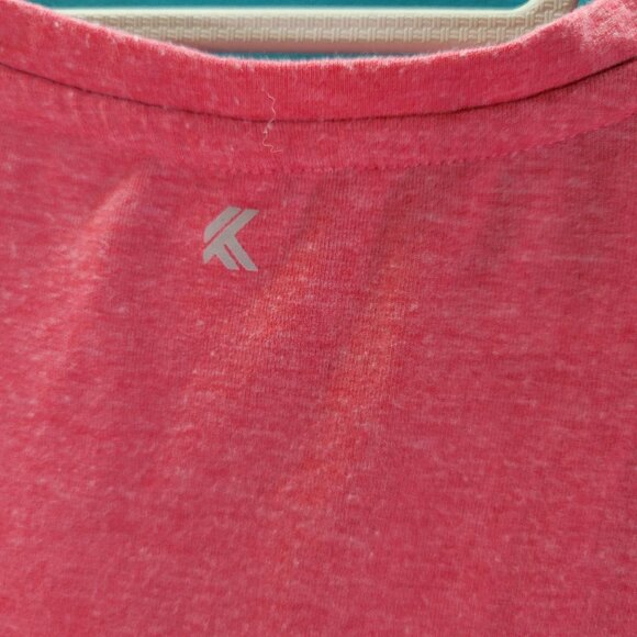 Freedom Trail Kyodan Womens V-Neck T-Shirt Rose Pink Short Sleeve Casual Top Siz - Picture 8 of 10